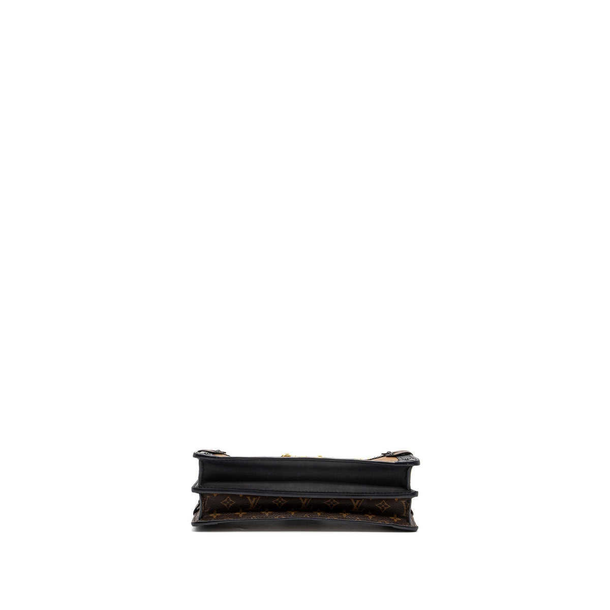 TRUNK CLUTCH MONOGRAM REVERSE CANVAS GHW