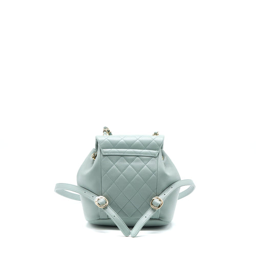 23C DUMA MINI BACKPACK CALFSKIN LIGHT GREY LGHW (MICROCHIP)