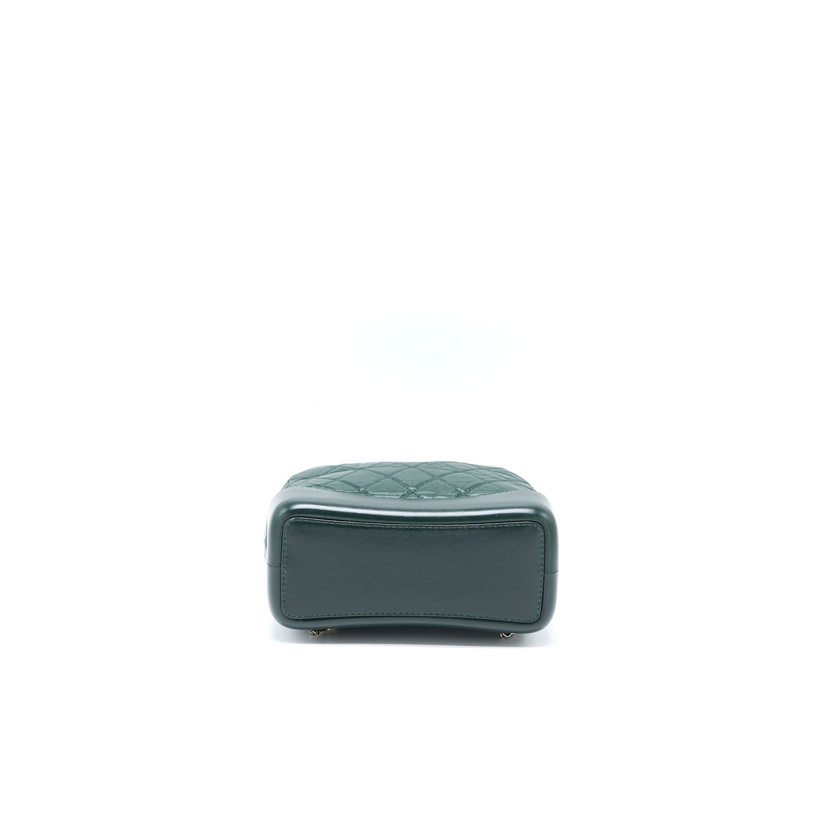 SMALL GABRIELLE BACKPACK CALFSKIN DARK GREEN MULTICOLOUR HARDWARE