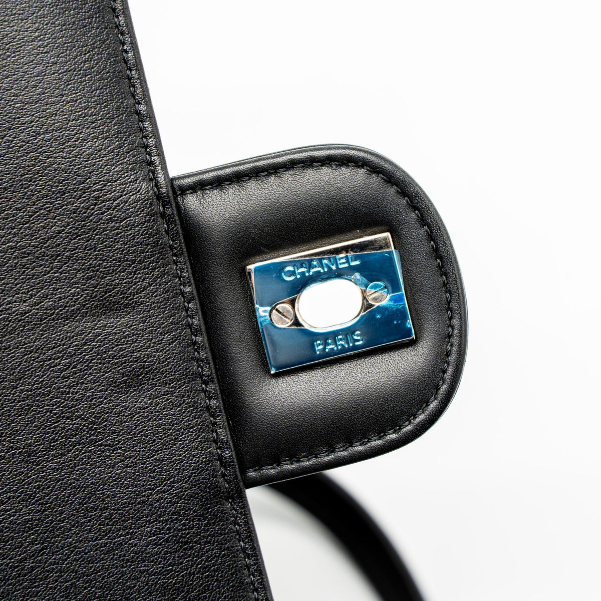URBAN SPIRIT BACKPACK CHEVRON CALFSKIN BLACK SHW